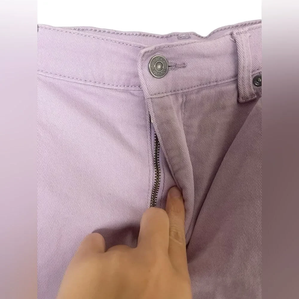 Gloria Vanderbilt light Purple size 14   All Around Slimming Effect Shorts - Picture 5 of 7